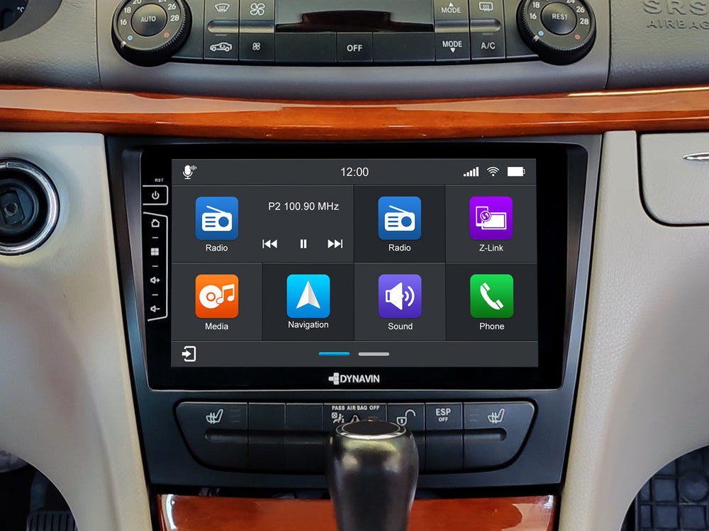 Dynavin 9 D9-W211 Plus Radio Navigation System for NTG2.5 Mercedes E Class 2009 & CLS 2010 + MOST Adapter for NTG2.5