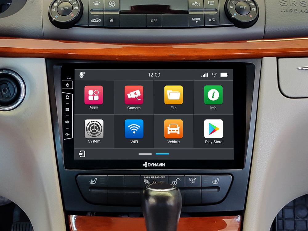 Dynavin 9 D9-W211 Plus Radio Navigation System for NTG2.5 Mercedes E Class 2009 & CLS 2010 + MOST Adapter for NTG2.5