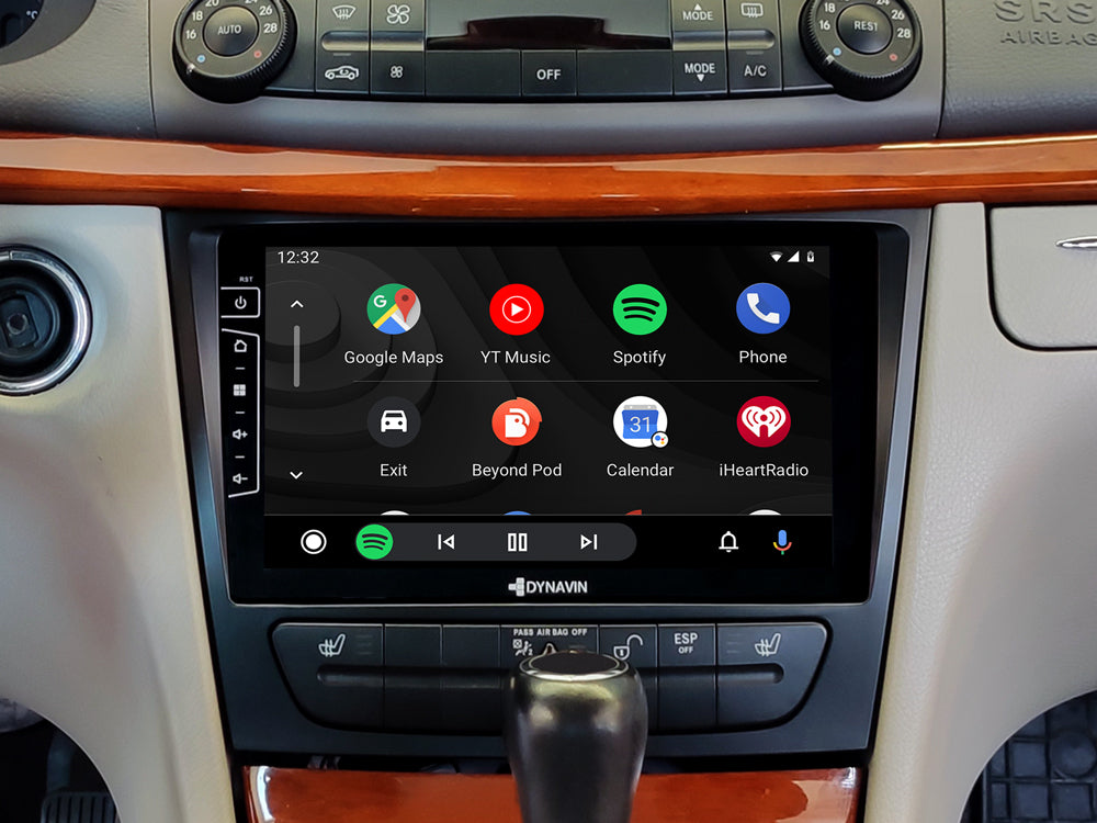 Dynavin 9 D9-W211 Plus Radio Navigation System for NTG2.5 Mercedes E Class 2009 & CLS 2010 + MOST Adapter for NTG2.5