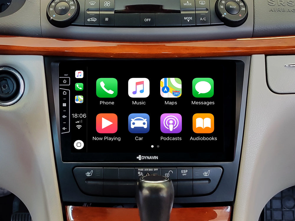 Dynavin 9 D9-W211 Plus Radio Navigation System for NTG2.5 Mercedes E Class 2009 & CLS 2010 + MOST Adapter for NTG2.5