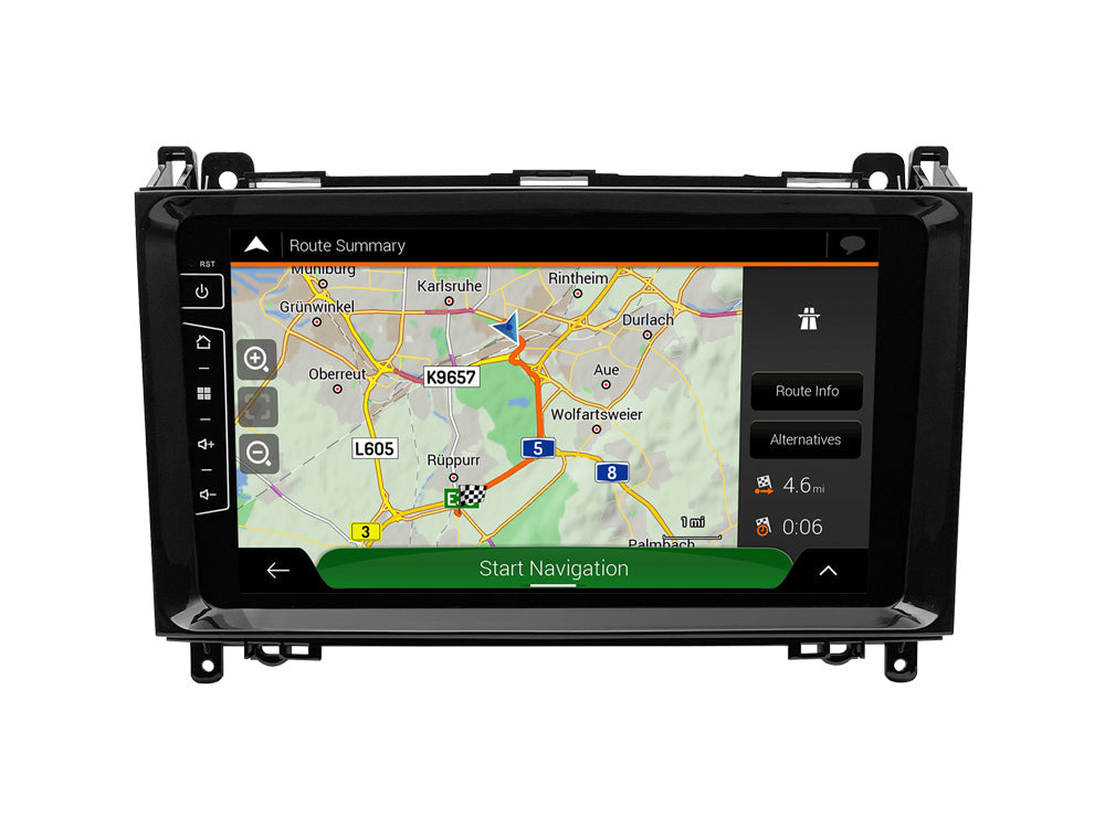 Dynavin 9 D9-DF427 Plus Radio Navigation System for Mercedes Sprinter II, A Class, B Class