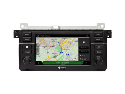 Dynavin 9 D9-E46 Plus Radio Navigation System for BMW 3 Series 1998-2006 w/Business CD unit