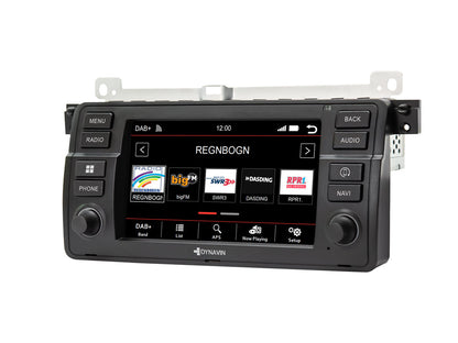 Dynavin 9 D9-E46 Plus Radio Navigation System for BMW 3 Series 1998-2006 with OEM navigation