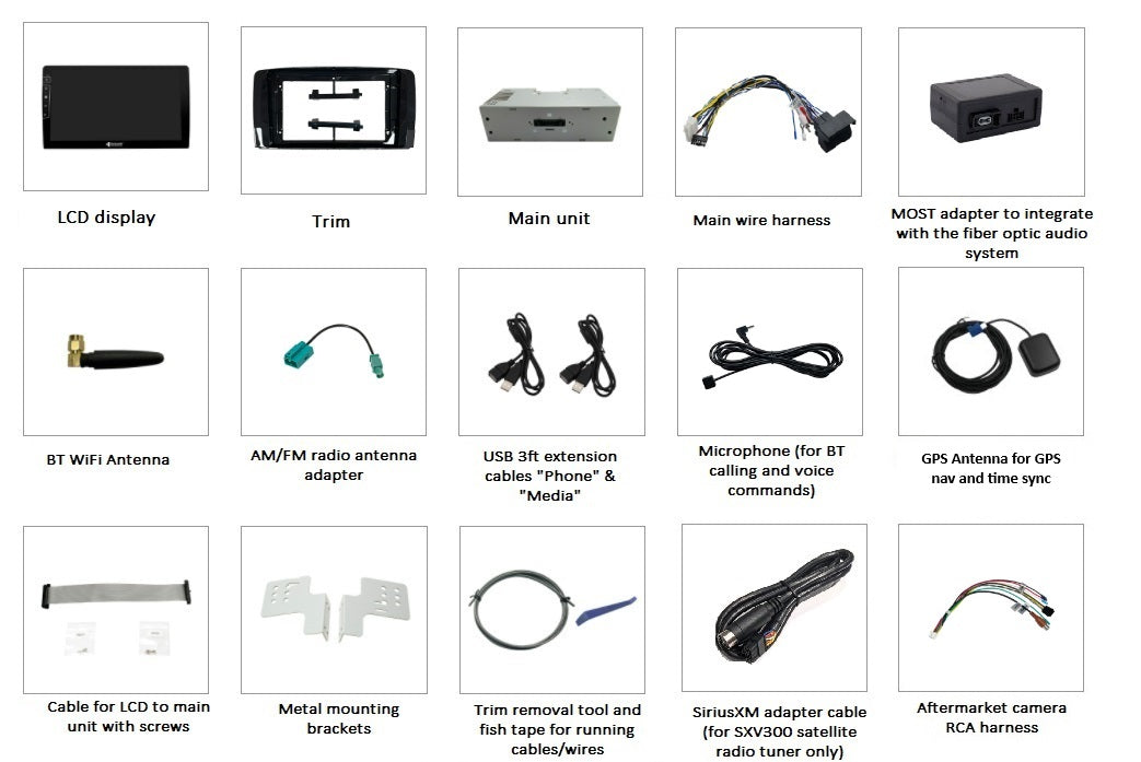 Dynavin D10-DF431 Multimedia Stereo System for Mercedes R Class 2006-2014 + MOST adapter