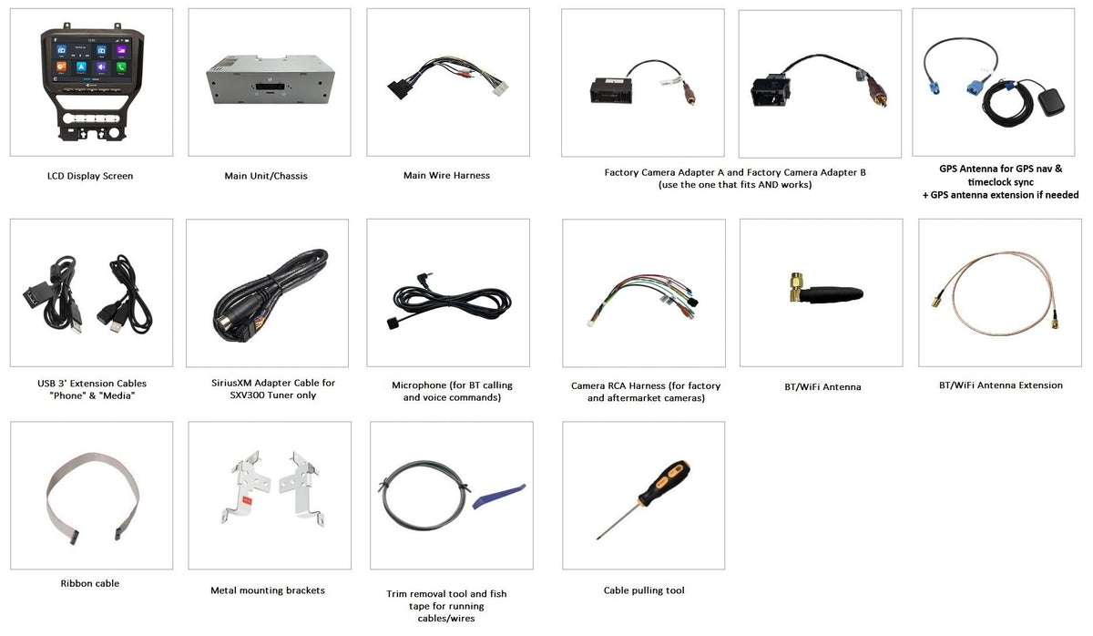 [Open Box] Dynavin D9-MST2015H Multimedia Stereo System for Ford Mustang 2015-2023 PREMIUM MODEL CAR