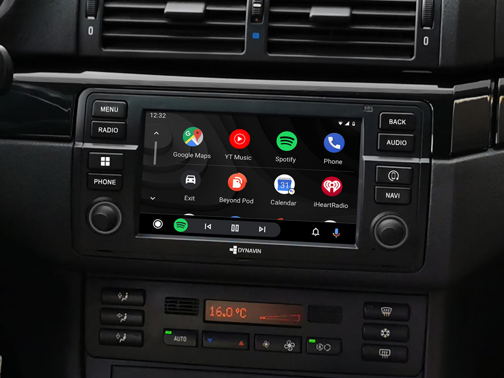 [OPEN BOX] Dynavin 8 D8-E46 Pro Radio Navigation System for BMW 3 Series 1998-2006 w/"Business" unit