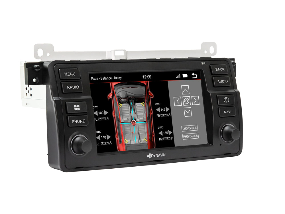 [OPEN BOX] Dynavin 8 D8-E46 Pro Radio Navigation System for BMW 3 Series 1998-2006 w/"Business" unit