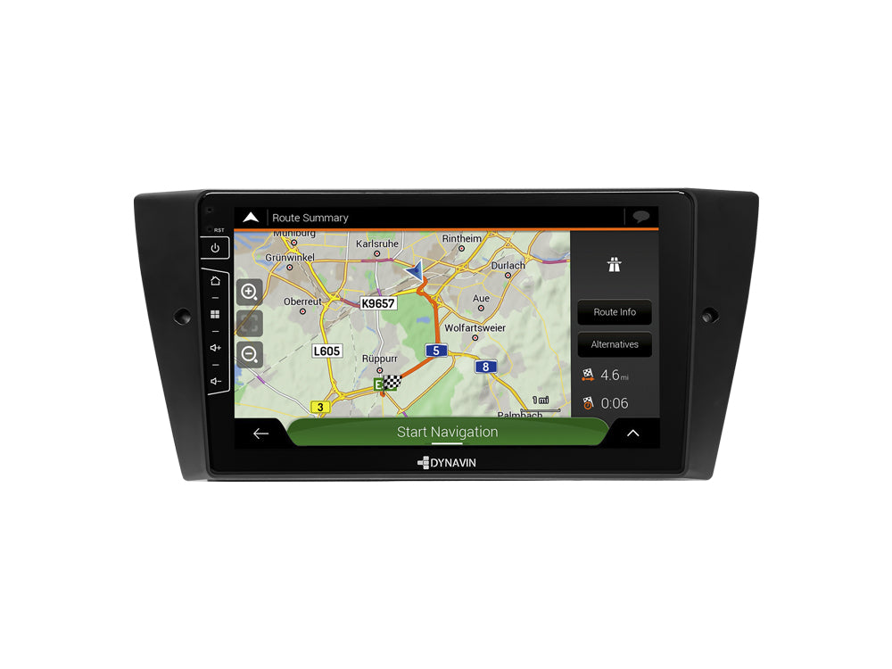 [CLEARANCE] Dynavin 8 D8-E90 Plus Radio Navigation System for BMW 3 Series 2006-2013 (E90-E93) w/Standard Audio