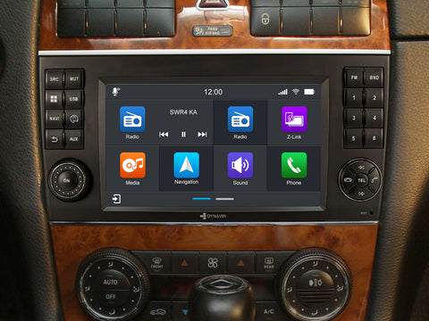Dynavin 8 D8-CLK Plus Radio Navigation System for Mercedes CLK 2005-2009 w/Premium Audio + MOST adapter