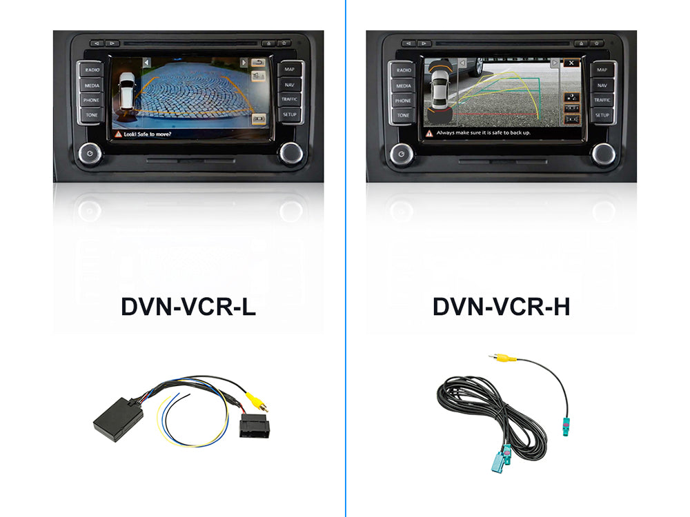 Dynavin VCR-L Factory Camera Adapter Cable for Volkswagen (without steering lock line)