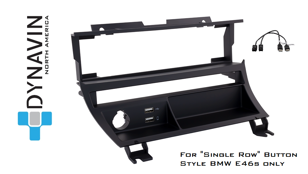 Bmw e46 double din dash kit deals