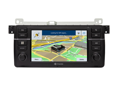 [REFURBISHED] Dynavin N7-E46 PRO Radio Navigation System for BMW 3 Series  1998-2006 with Business CD head unit