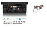 [REFURBISHED] Dynavin N7-E46 PRO Radio Navigation System for BMW 3 Series 1998-2006 with "Business CD" head unit