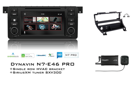 [REFURBISHED] Dynavin N7-E46 PRO Radio Navigation System for BMW 3 Series  1998-2006 with Business CD head unit