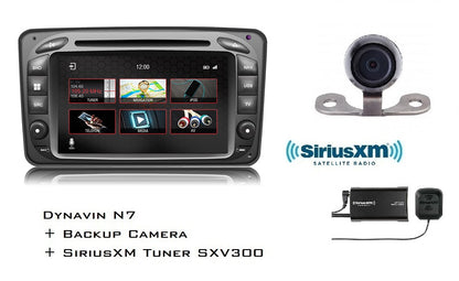 Dynavin N7-MC2000 PRO Radio Navigation System for Mercedes C Class 2000-2004, CLK 2002-2004, G Class 2000-2006 w/Standard Audio