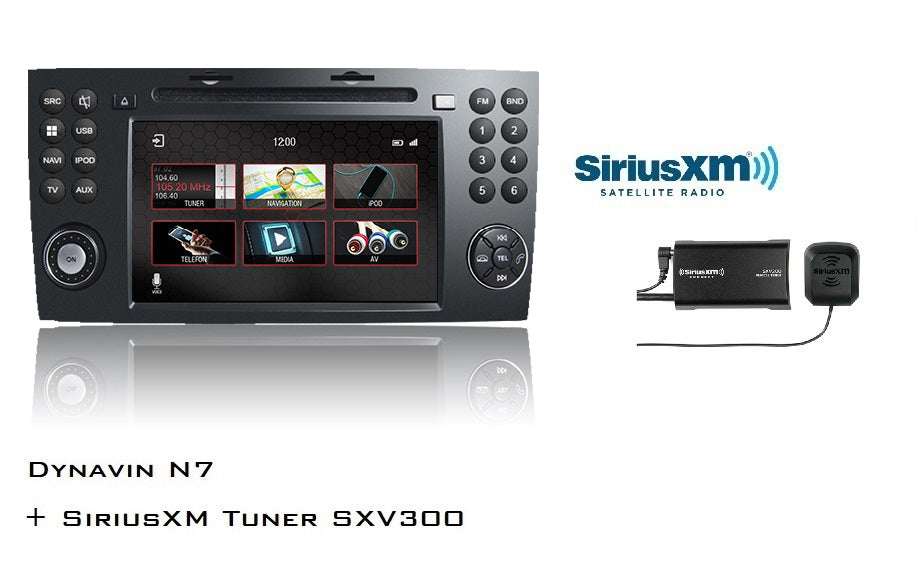 [REFURBISHED] Dynavin N7-SLK PRO Radio Navigation System for Mercedes SLK R171 2004-2010 + MOST adapter